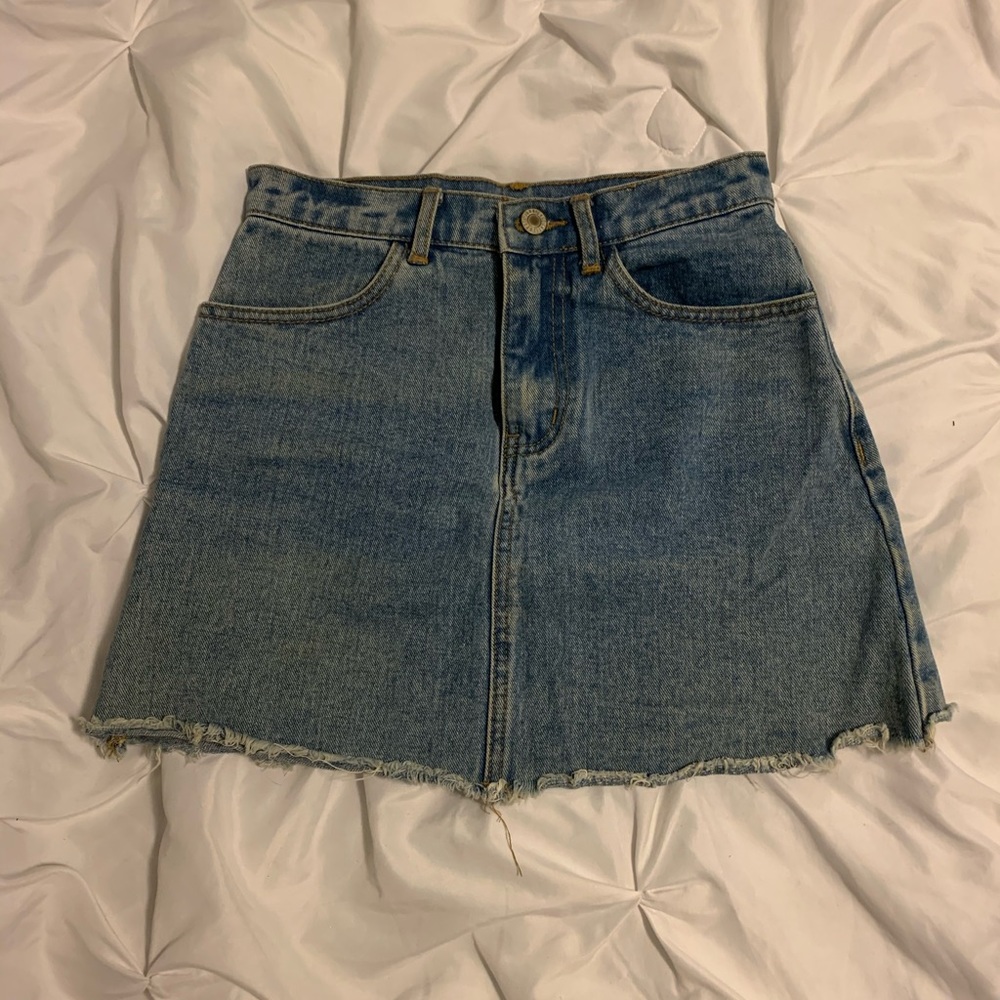 BRANDY MELVILLE JOHN GALT DENIM SKIRT
